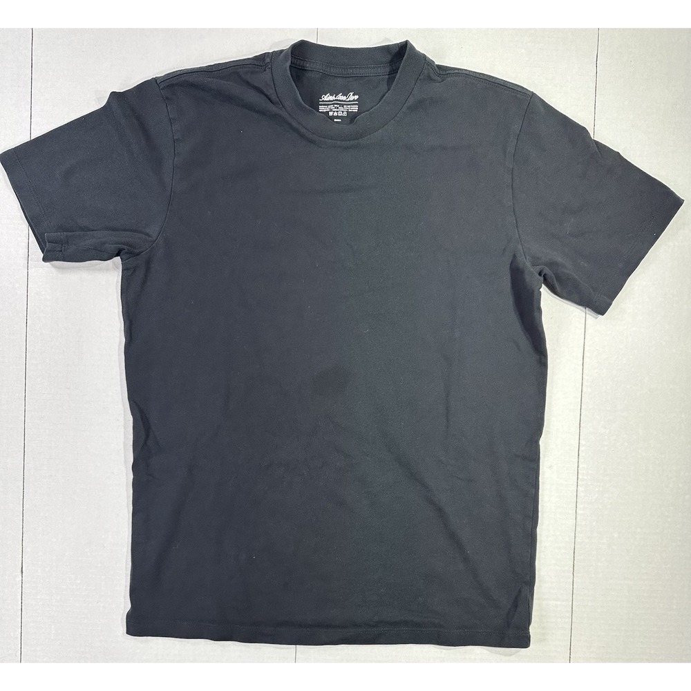 Aime Leon Dore T-Shirt Men's Small Black Classic Logo Tee 100% Cotton ALD